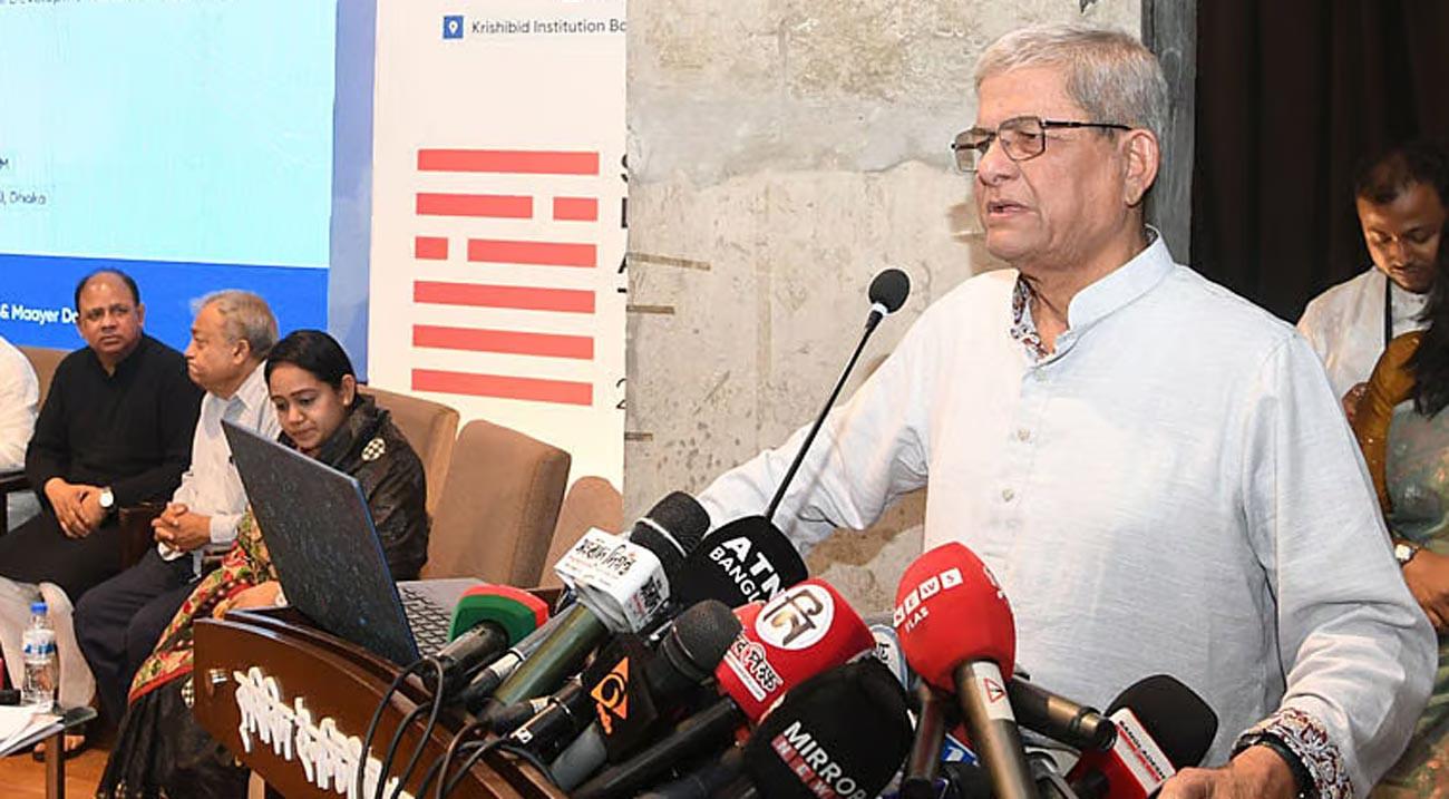 গুমের ঘটনায় জড়িতদের বিচার নিশ্চিতের হুঁশিয়ারি: মির্জা ফখরুল